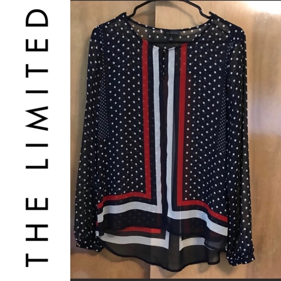 The Limited Tops - 🛑The Limited Sheer Blouse M 👚